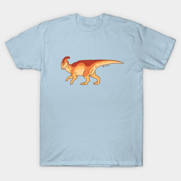 Parasaurolophus T-Shirt by Hokkio